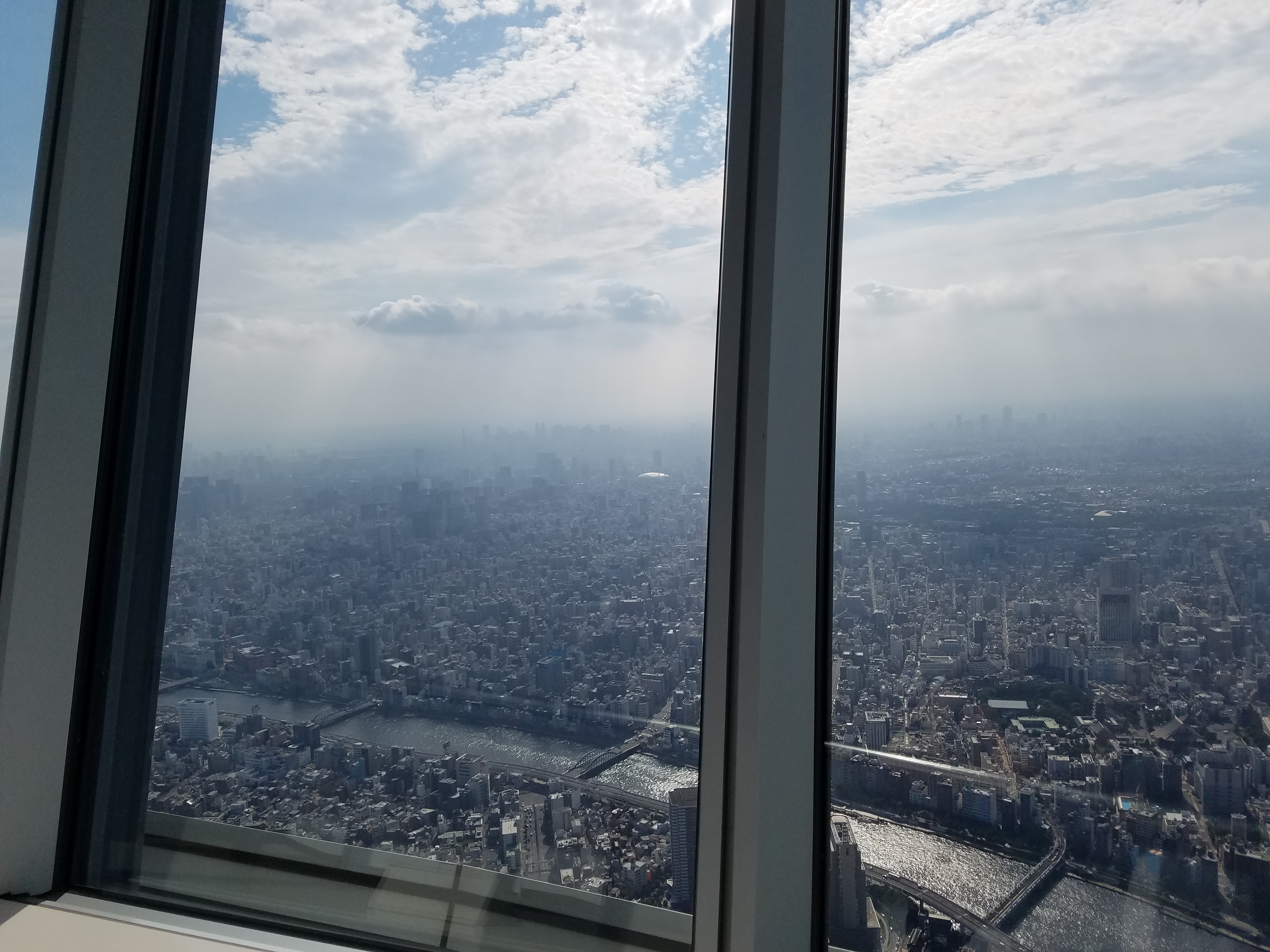 A picture of Tokyo from the Tokyo Skytree